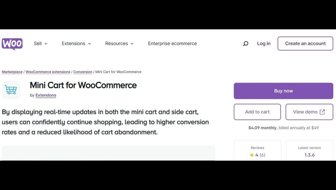 Woocommerce Mini Carts