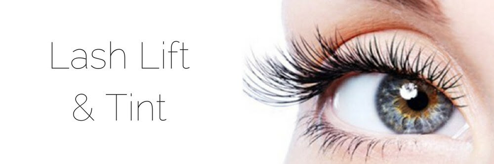 lash lift and tint services